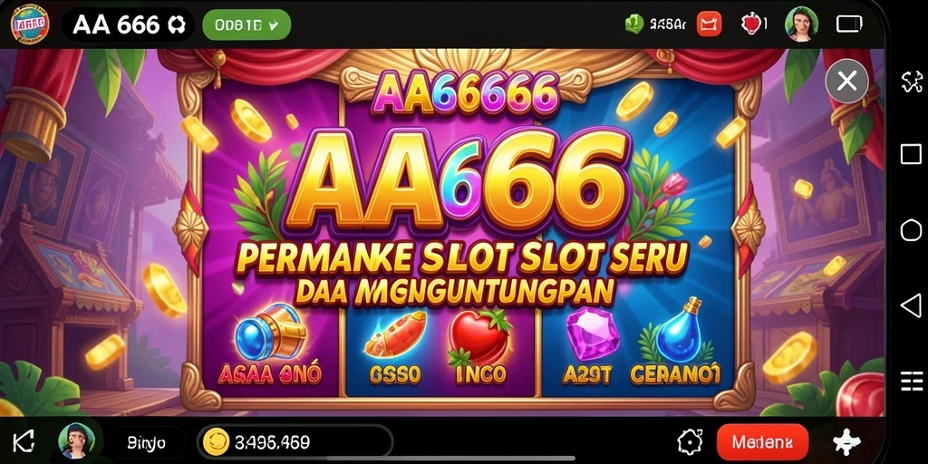 Gameplay menarik dari AA666 dengan animasi slot yang memukau.