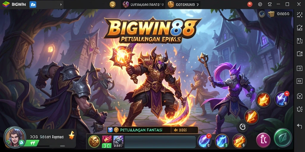 Gameplay menegangkan dan visual menawan dari BIGWIN88.