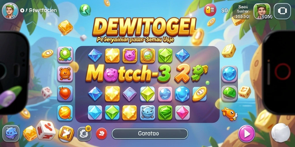 Tampilan gameplay DEWITOGEL yang menarik dan penuh warna.