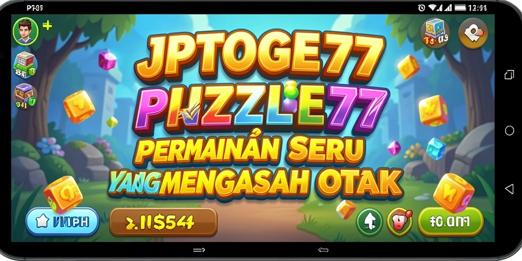 Tampilan gameplay JPTOGEL77 yang seru dan menantang puzzle.