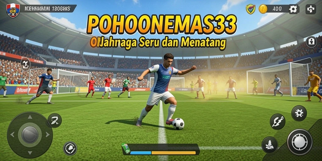 Tampilan menarik dari gameplay POHONEMAS33 yang penuh aksi olahraga.