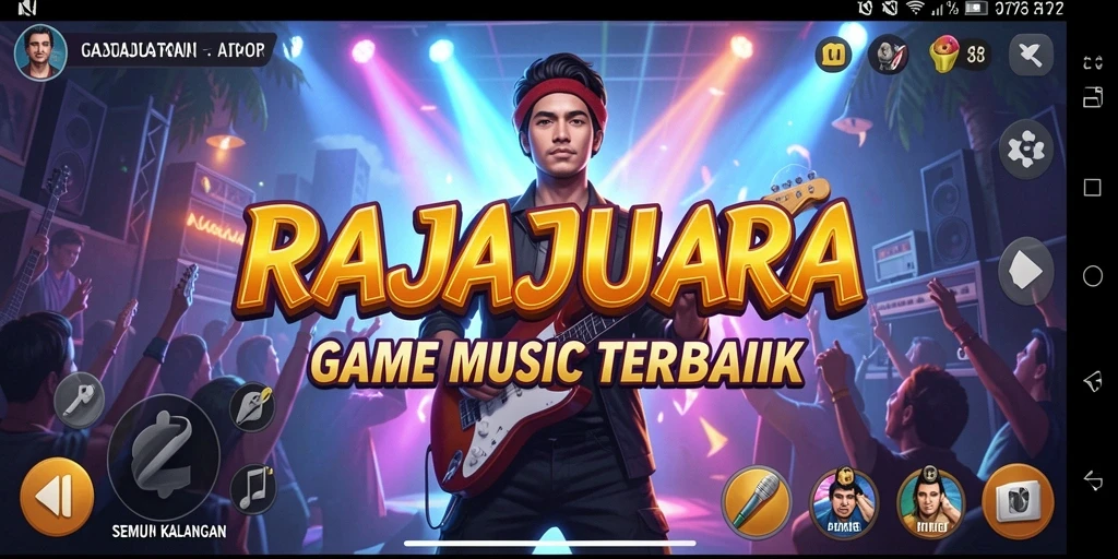 Tampilan gameplay RAJAJUARA yang seru dan menarik.