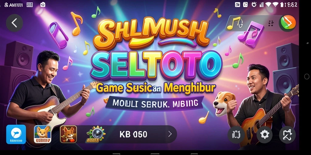 Tangkapan layar SELTOTO menampilkan gameplay musik yang menarik dan interaktif.
