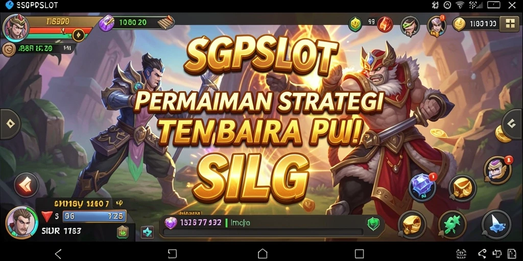 Tampilan menarik dari gameplay SLG di SGPSLOT.