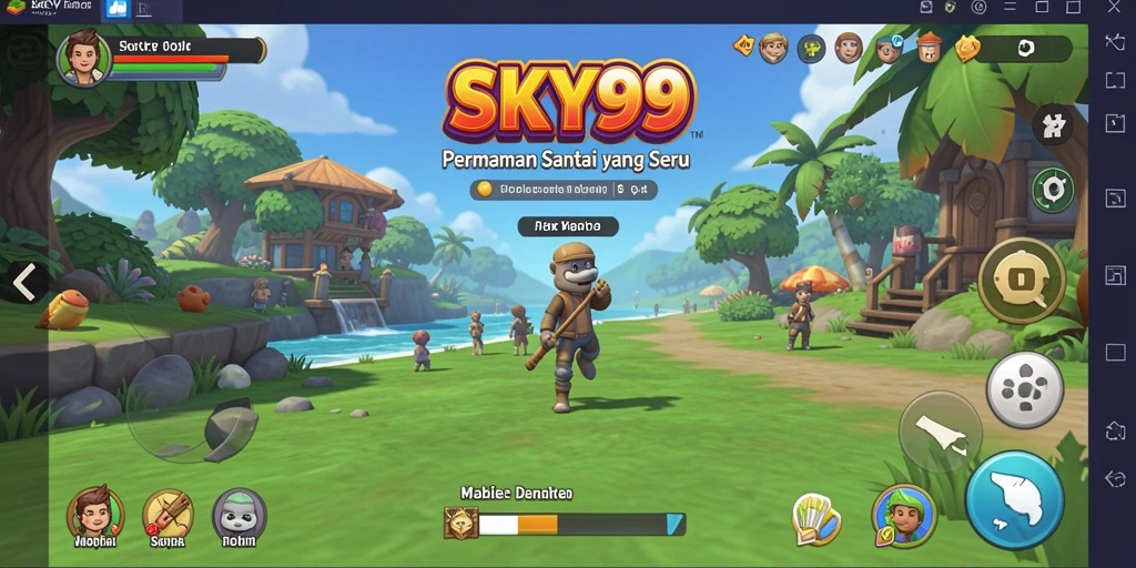 Screenshot gameplay SKY99 menampilkan keseruan permainan Casual.