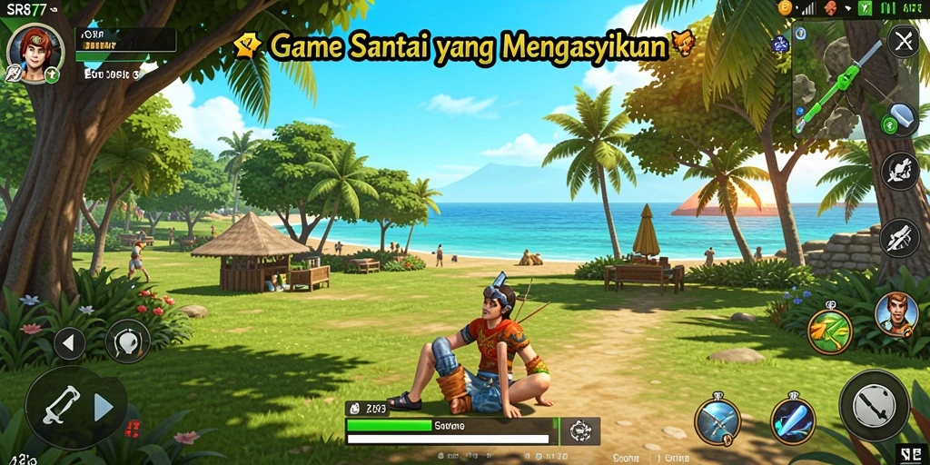 Tampilan screenshot SR877 menampilkan gameplay yang menyenangkan dan grafis yang menarik.