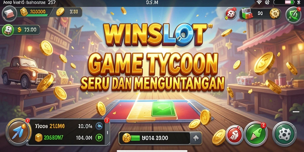 Tampilan gameplay menarik dari <strong>WINSLOT</strong> dengan berbagai mesin slot.